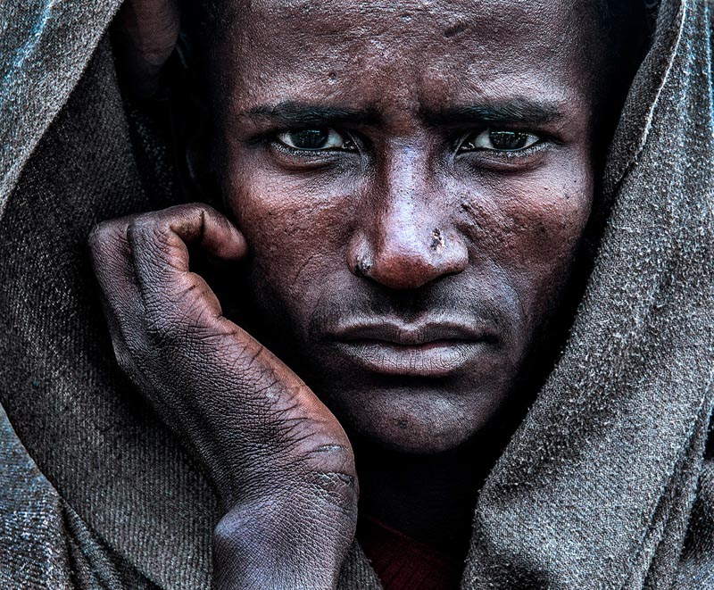 Ethiopian man