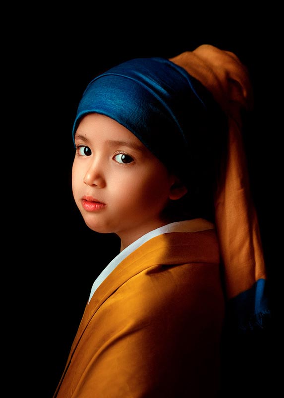 The girl without the pearl earing