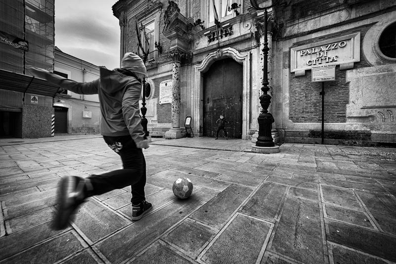 Allenamenti di calcio