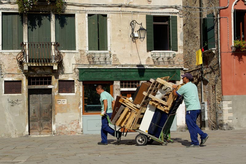 Déménagement à venise