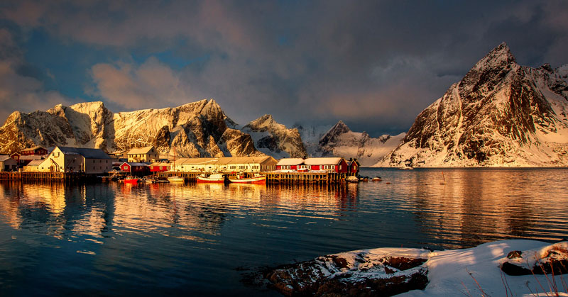 Hamnoy sunset 