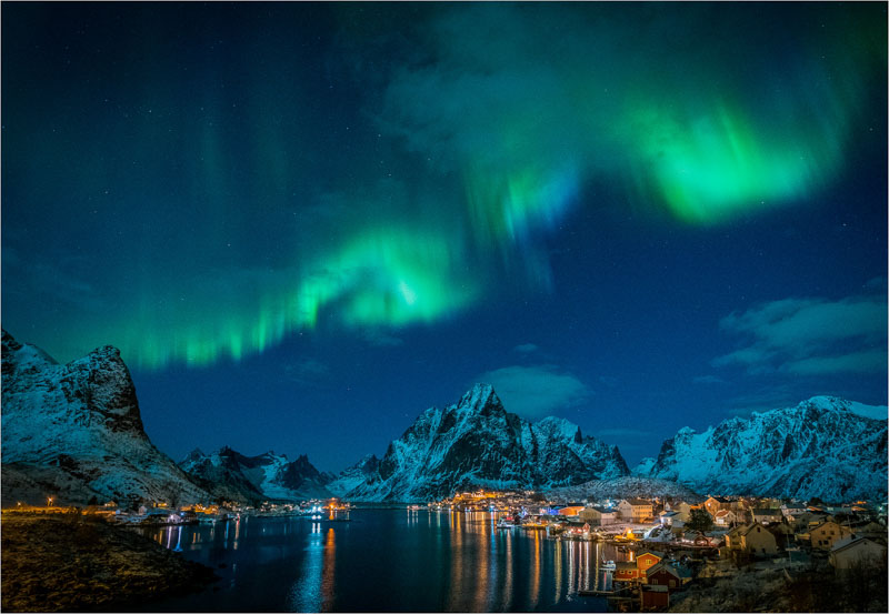 Lofoten islands aurora 4
