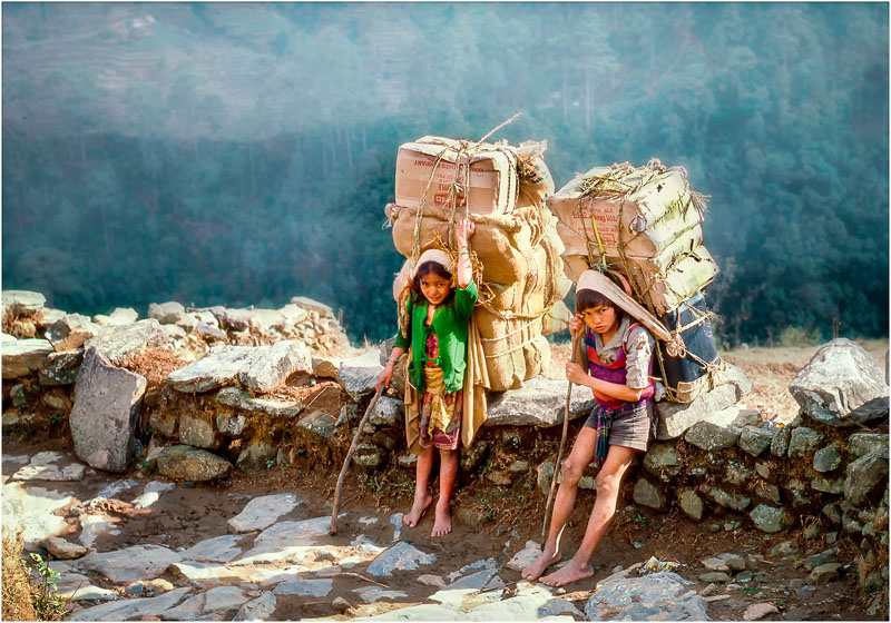 Nepalese children
