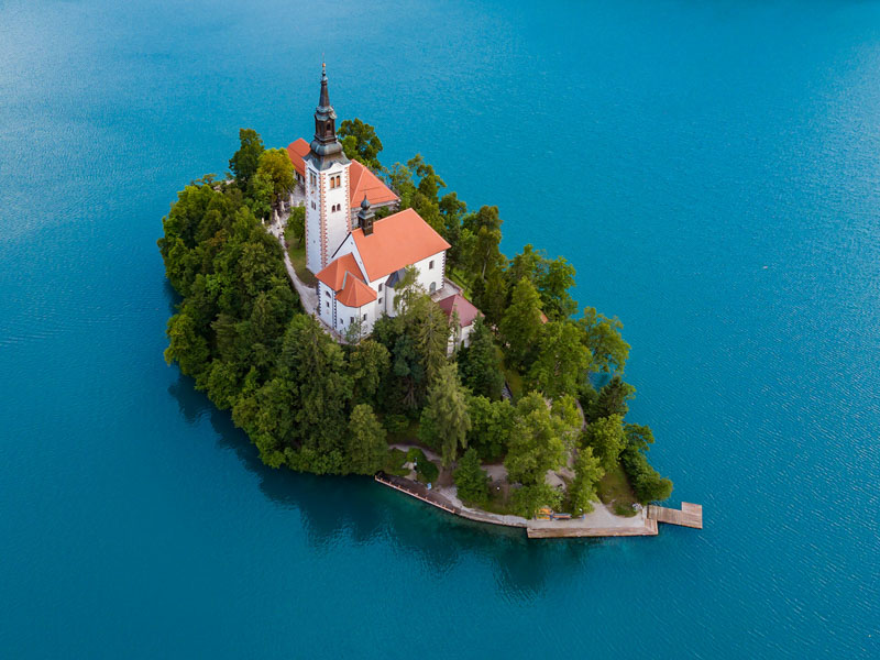Bled - asumption church
