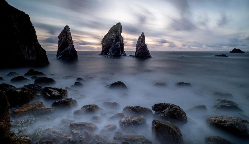 Crohy sea stacks donegal