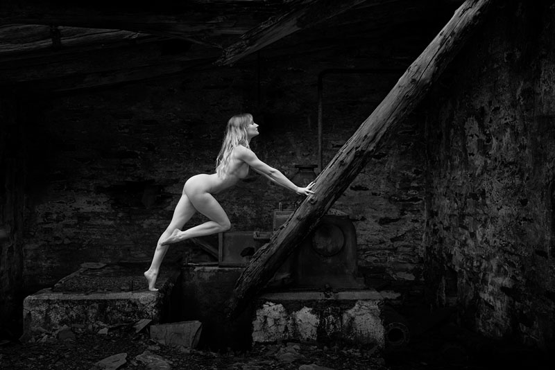 Derelict engine room