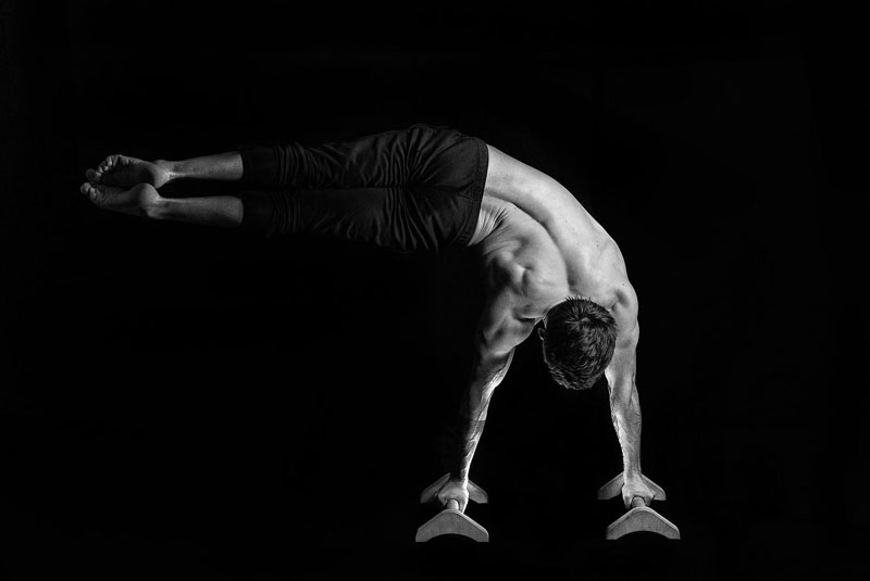  working out en studio